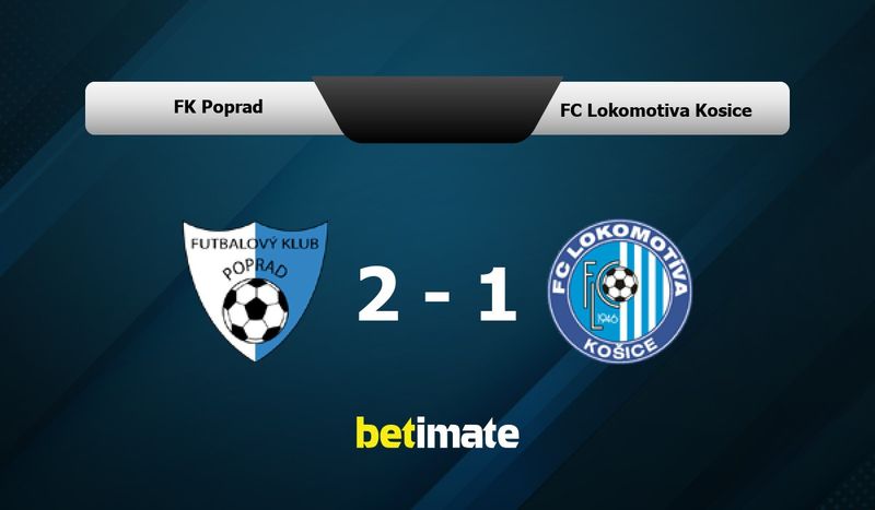 FK Poprad vs FC Lokomotiva Kosice Prediction, Odds & Betting Tips 05/30 ...