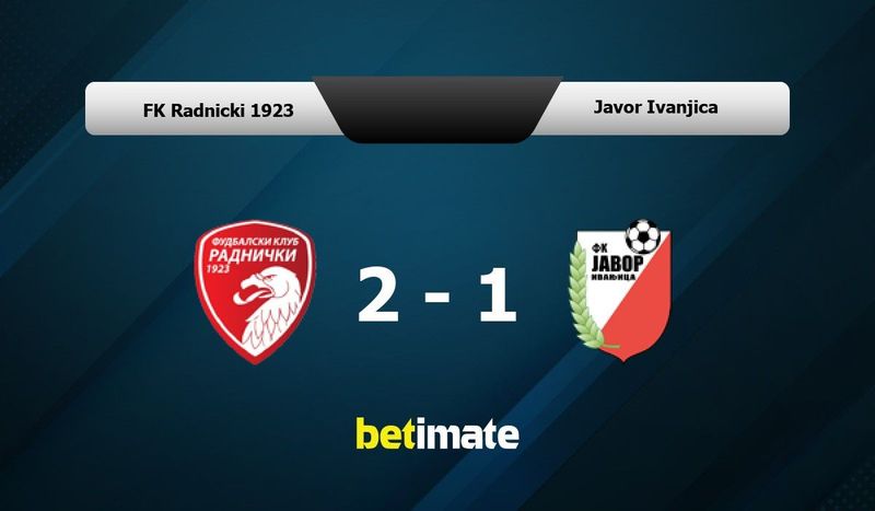 Radnicki 1923 vs Javor Ivanjica » Predictions, Odds + Live Streams