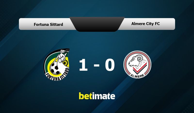 Fortuna Sittard vs Almere City FC Prediction, Odds & Betting Tips 12/17 ...