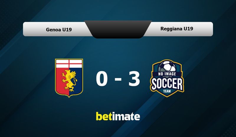 Genoa U19 vs Reggiana U19 live score, H2H and lineups