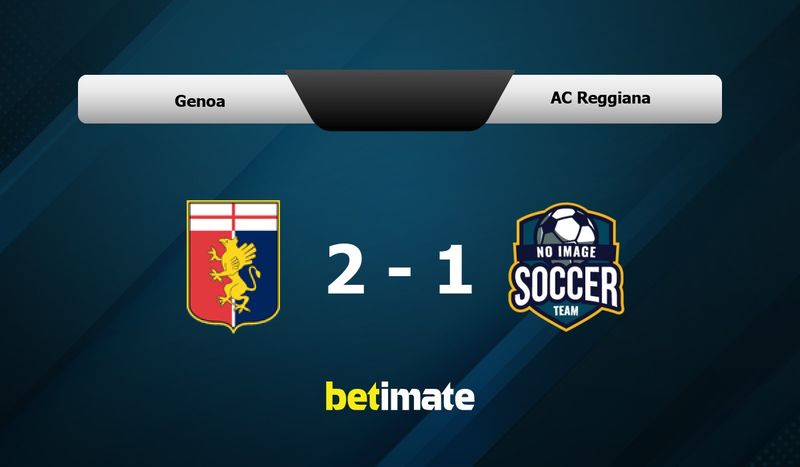 Genoa x AC Reggiana Prognóstico, Odds e Dicas de Apostas 11/01/2023