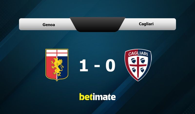 Genoa vs Cagliari Prediction, Odds & Betting Tips 01/12/2026