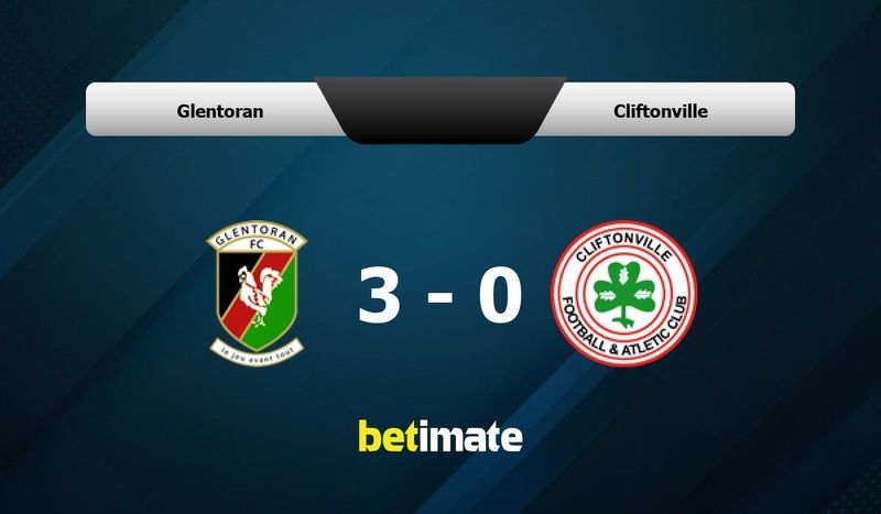 Cliftonville vs glentoran 2025 h2h