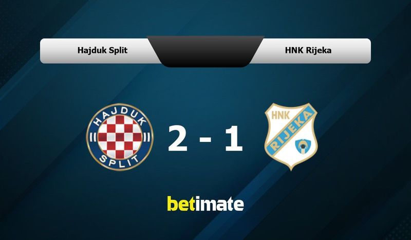 HNK Hajduk Split vs HNK Rijeka Prediction and Picks today 30 July 2023  Football