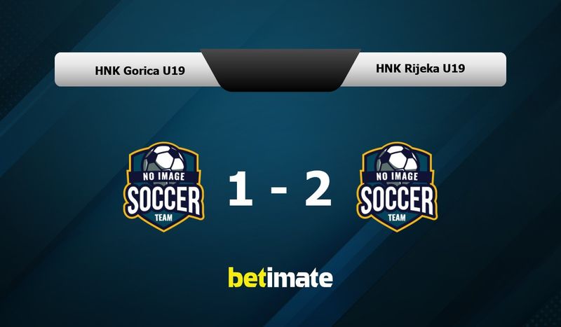 HNK Gorica U19 vs HNK Rijeka U19 Live Commentary & Result,  08/16/2023(Croatia U19 League)