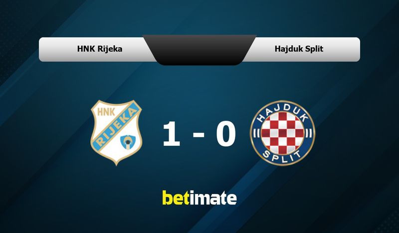 HNK Rijeka vs Hajduk Split Prediction, Odds & Betting Tips 11/22/2025