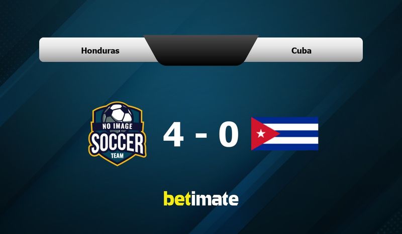 Ver partido Honduras vs Cuba EN VIVO hoy, alineaciones y hora del 15 de  octubre por Concacaf