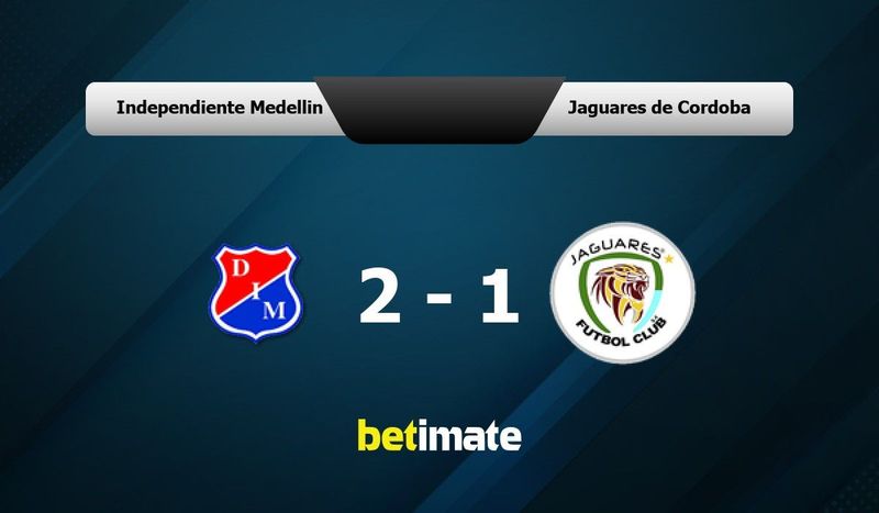 Independiente Medellin vs Jaguares de Cordoba Prognóstico, Odds e Dicas ...