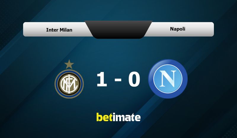 Inter Milan vs Napoli Prediction, Odds & Betting Tips 01/11/2026