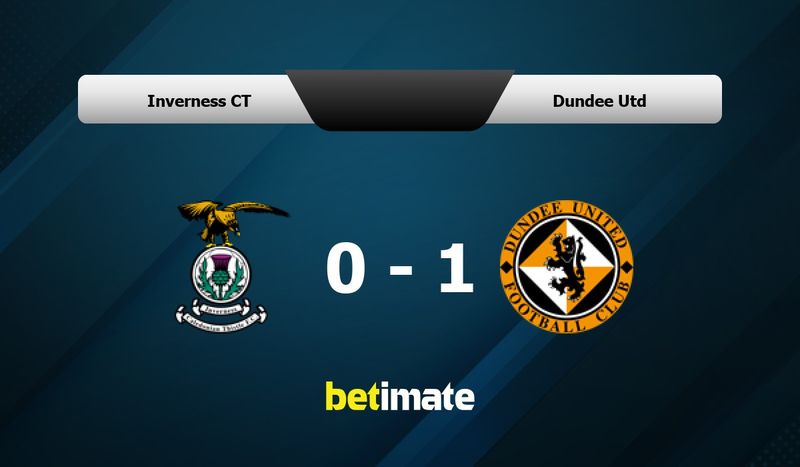 Inverness CT vs Dundee Utd Prediction, Odds & Betting Tips 01/12/2024
