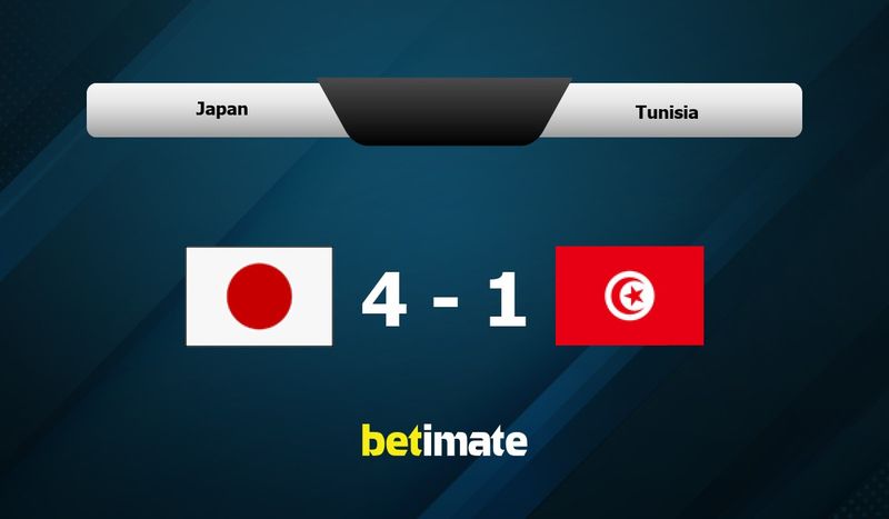 Japon vs tunez pronostico