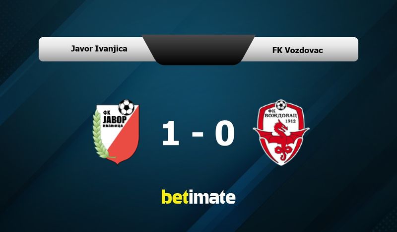Red Star vs Javor Ivanjica score today - 21.10.2023 - Match result ⊕