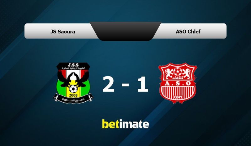 JS Saoura vs ASO Chlef 预测、赔率和投注技巧 09/05/2025