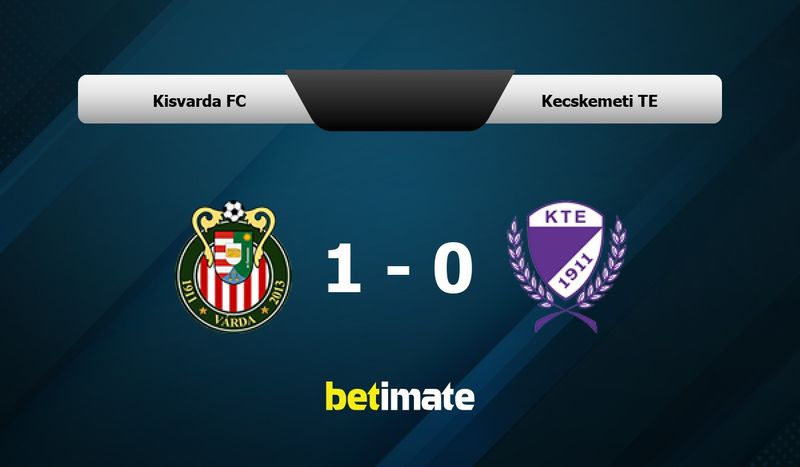 Kecskemét TE vs Ferencváros TC live score, H2H and lineups