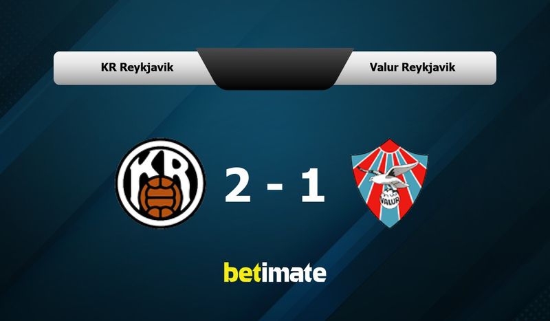 KR Reykjavik vs Valur Reykjavik Prediction, Odds & Betting Tips 05/26/2026