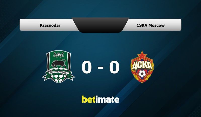 Krasnodar vs CSKA Moscow Prediction, Odds & Betting Tips 07/12/2025