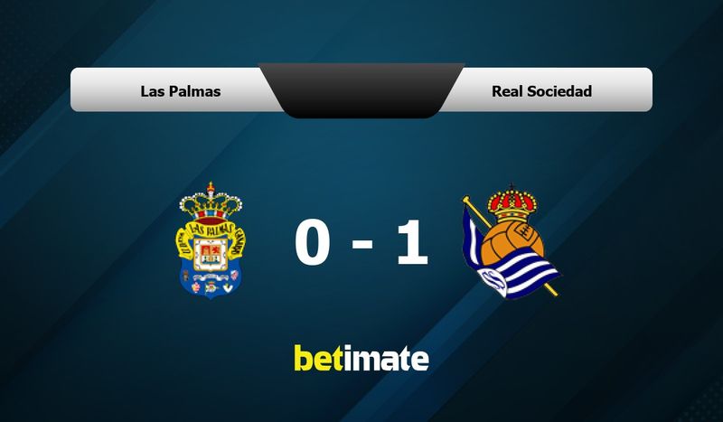 Las Palmas x Real Sociedad: Palpites Campeonato Espanhol - 25/8
