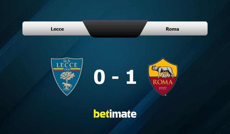 Lecce vs Roma Prediction, Odds & Betting Tips 08/31/2026