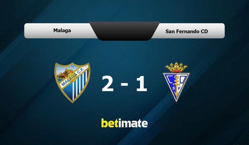 Malaga vs san fernando