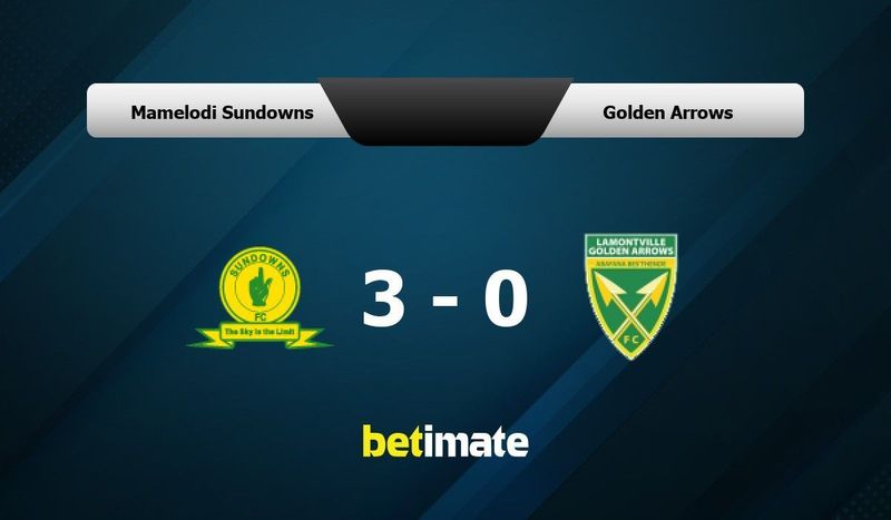 Mamelodi Sundowns vs Golden Arrows Prediction, Odds & Betting Tips 08 ...