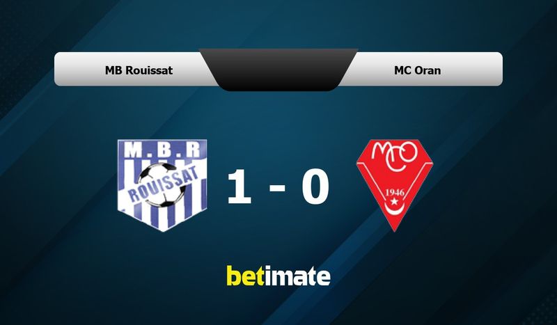 Mb MB Rouissat vs MC Oran 경기 예측, 배당률 및 베팅 팁 2025년 11월 8일