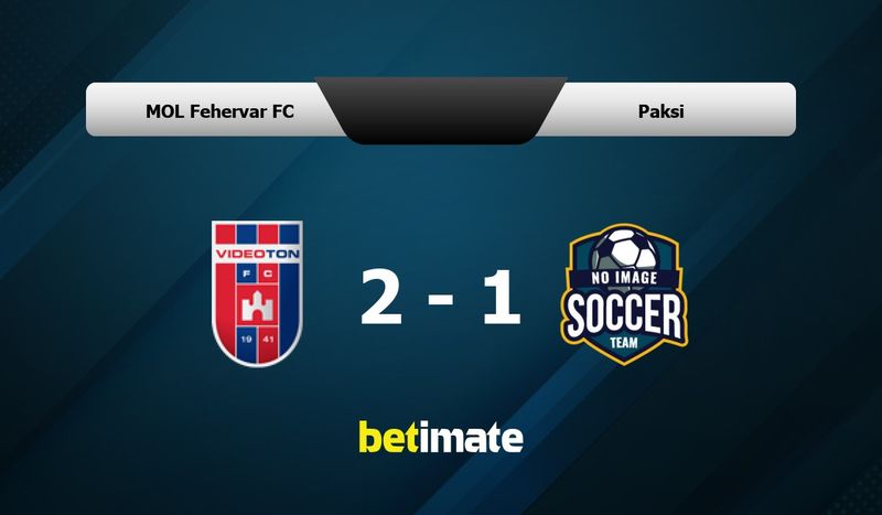 Ferencváros TC vs Fehérvár FC live score, H2H and lineups