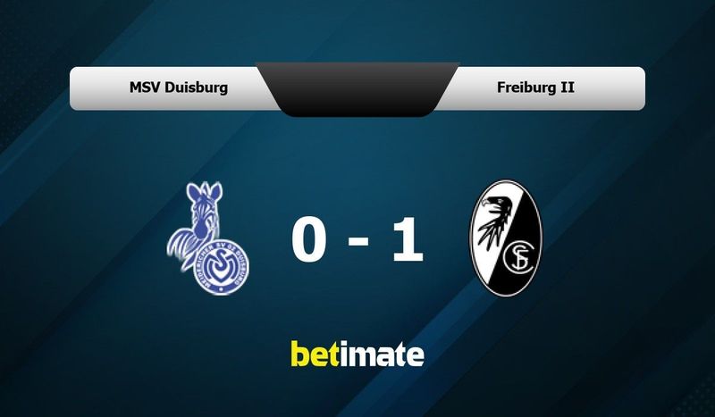 Freiburg II vs Sandhausen» Predictions, Odds, Live Score & Streams