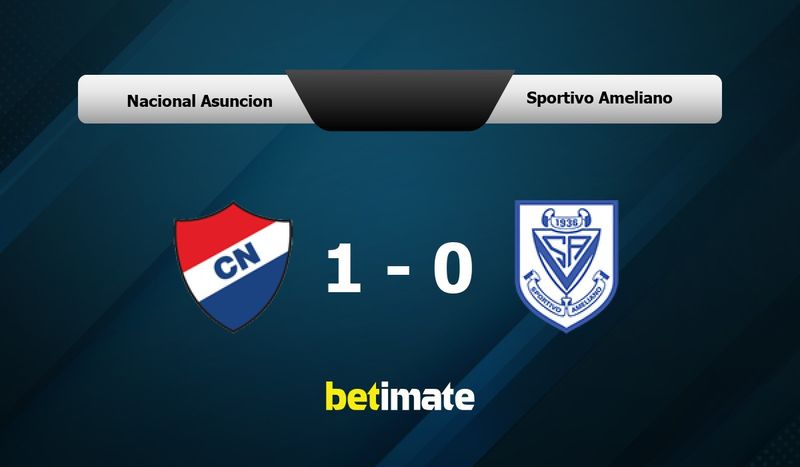 Nacional Asuncion vs Sportivo Ameliano Prognóstico, Odds e Dicas de ...
