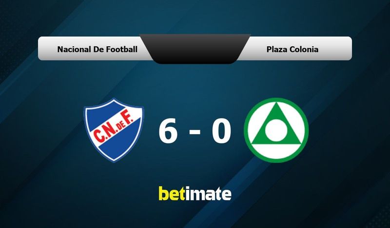 Nacional De Football vs Plaza Colonia: Predicción, cuotas y consejos de ...