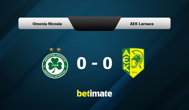 Omonia Nicosia vs AEK Larnaca Prediction, Odds & Betting Tips 01/14/2026