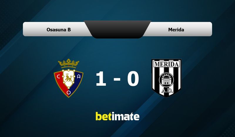 Osasuna B vs Merida Prediction, Odds & Betting Tips 05/23/2026