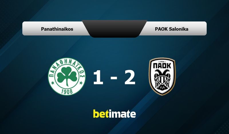 Panathinaikos gegen PAOK Saloniki: Prognose, Quoten & Wett-Tipps (11.09 ...
