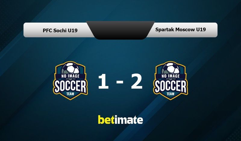 FSHM Moscow Youth vs Spartak Moscow Youth live score, H2H and lineups