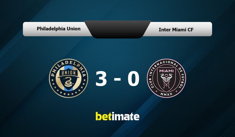 Inter Miami vs. Philadelphia Union prediction, odds for MLS on