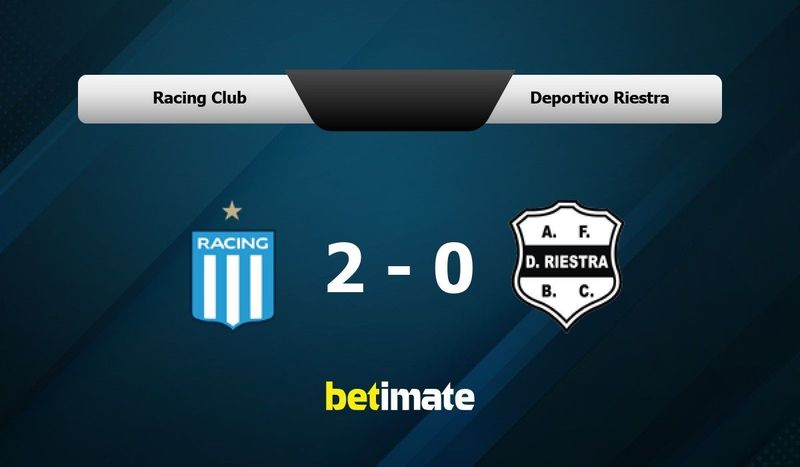 Racing Club vs Deportivo Riestra Prédiction, cotes et conseils de paris ...