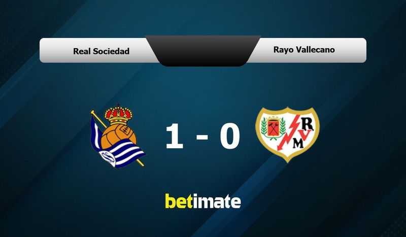 Rayo vallecano vs 2025 real sociedad h2h