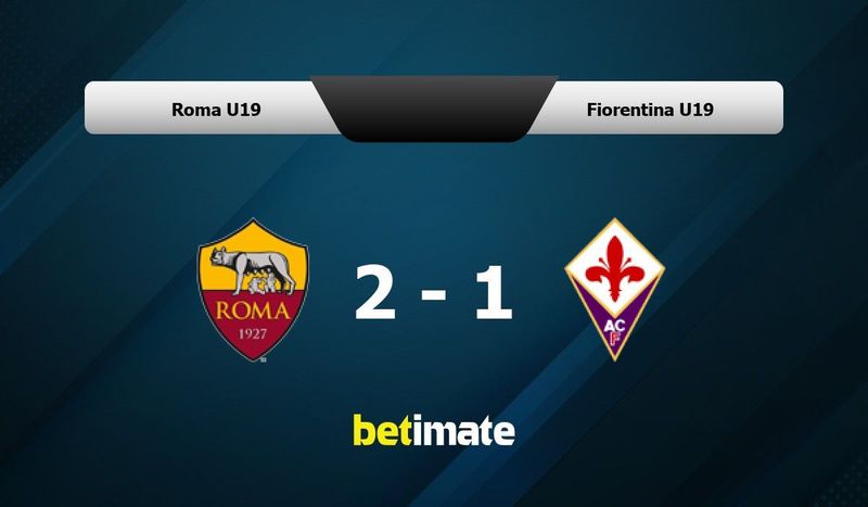 Roma U19 vs Fiorentina U19 Predictions