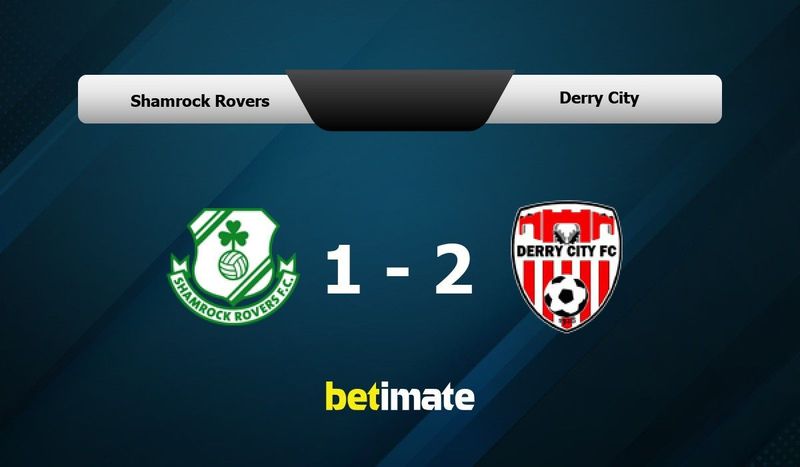 Derry city vs 2025 shamrock rovers h2h