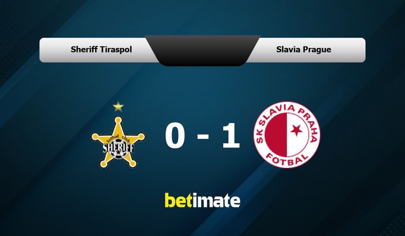 Sheriff vs Slavia Prague Prediction and Betting Tips