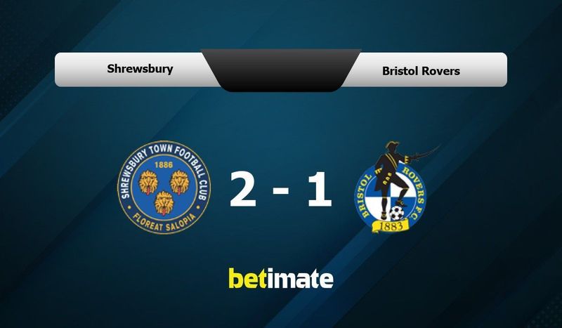 Match Preview: Shrewsbury Town V Bristol Rovers