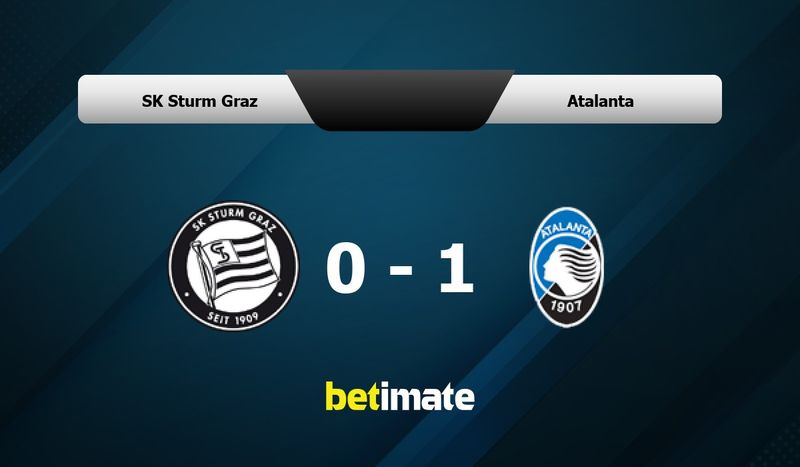 Pronostico Atalanta-Sturm Graz, statistiche e consigli per la partita