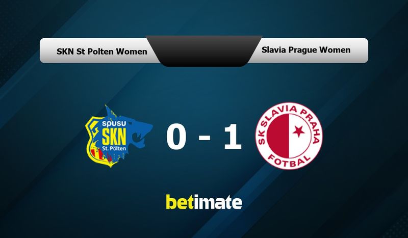 SKN St Polten Women vs Slavia Praga Women Prognóstico, Odds e Dicas de  Apostas 13/12/2023