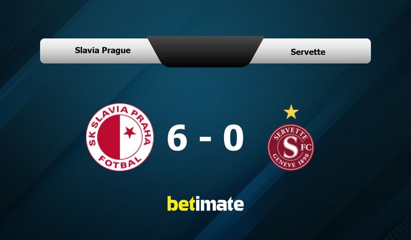 Slavia Prague wipes Servette to progress