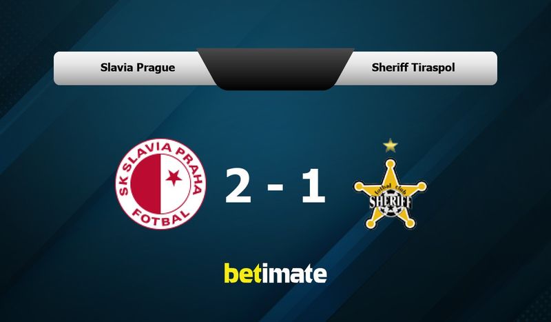 Slavia Prague vs Sheriff Tiraspol Predictions