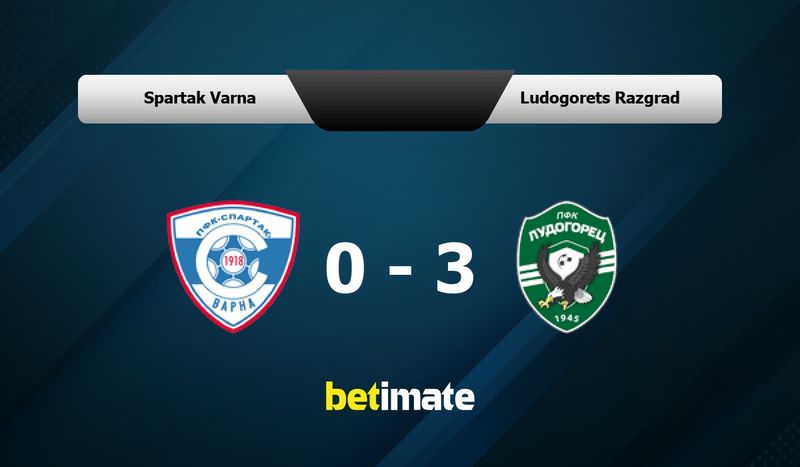 Spartak Varna vs Ludogorets Razgrad Prediction, Odds & Betting Tips 03 ...