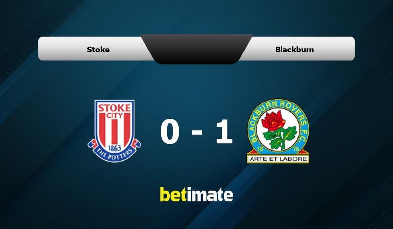 Blackburn stoke city 2025 h2h