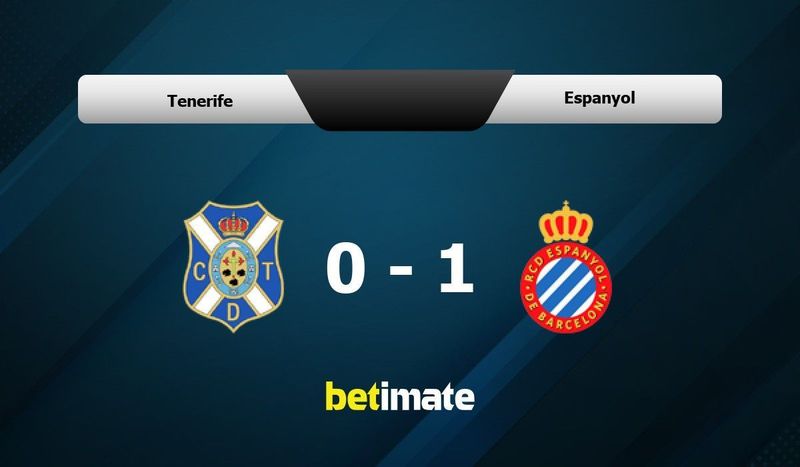 Tenerife vs. rcd espanyol