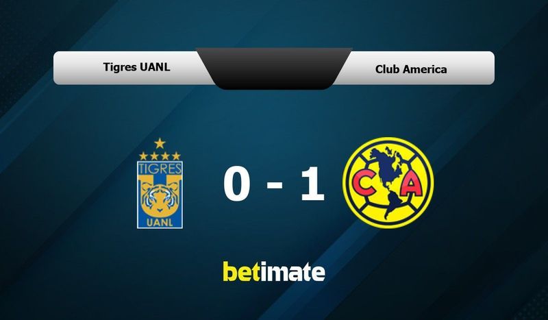 Club america 2025 v tigres h2h