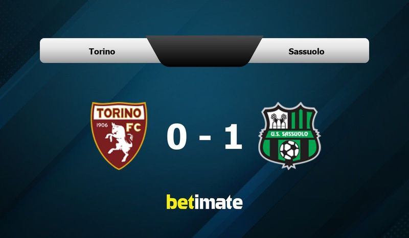 Torino vs. Sassuolo Predictions, Betting Tips and Odds