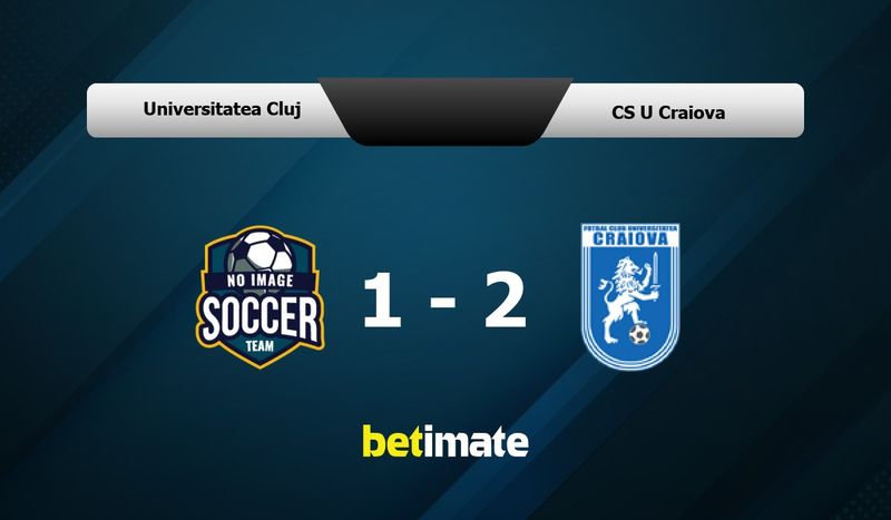 Universitatea Cluj vs CS U Craiova Prediction, Odds & Betting Tips 12 ...